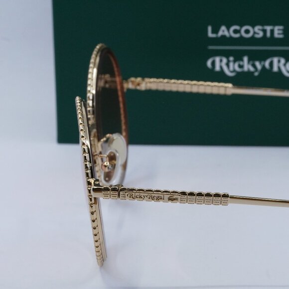 Final Price! Lacoste L252S Ricky Regal 712 Gold Pink Sunglasses - Picture 3 of 9